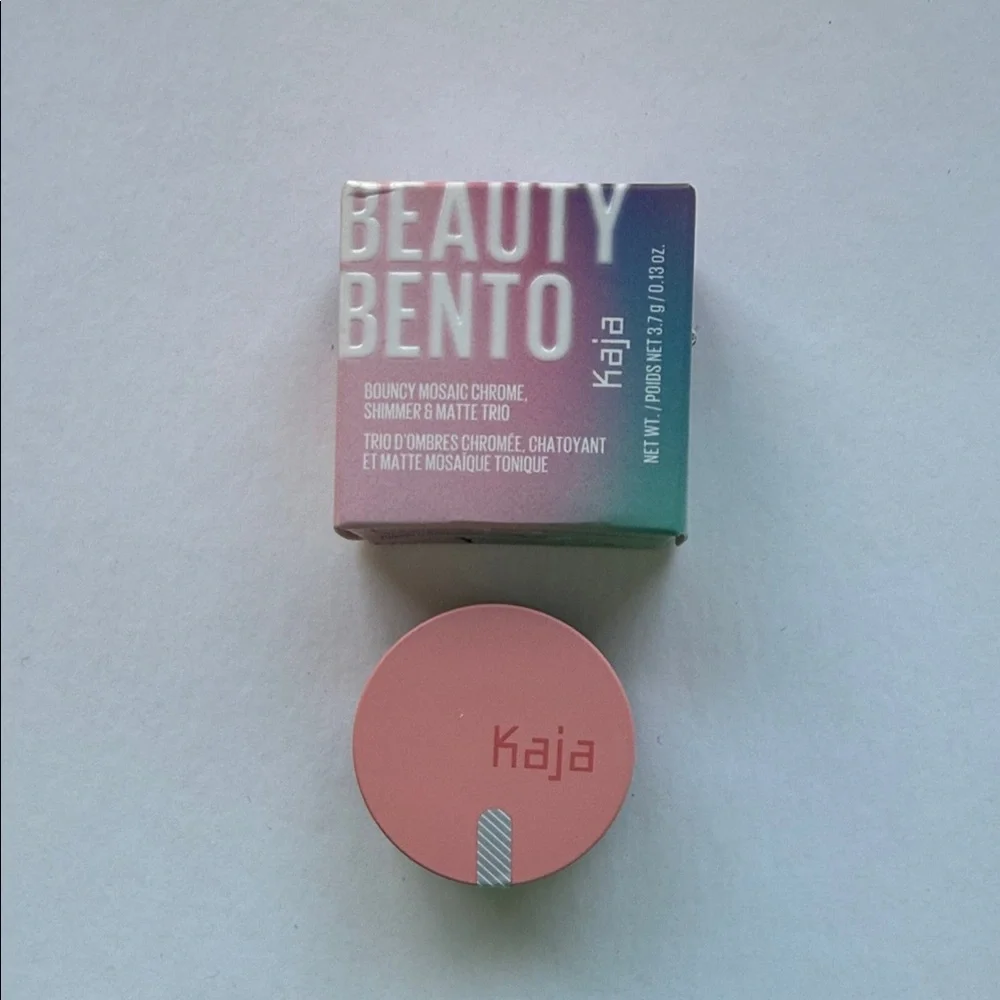 Beauty Bento Bouncy Shimmer Trio in Coral Sunrise 🤍🧡🤎
